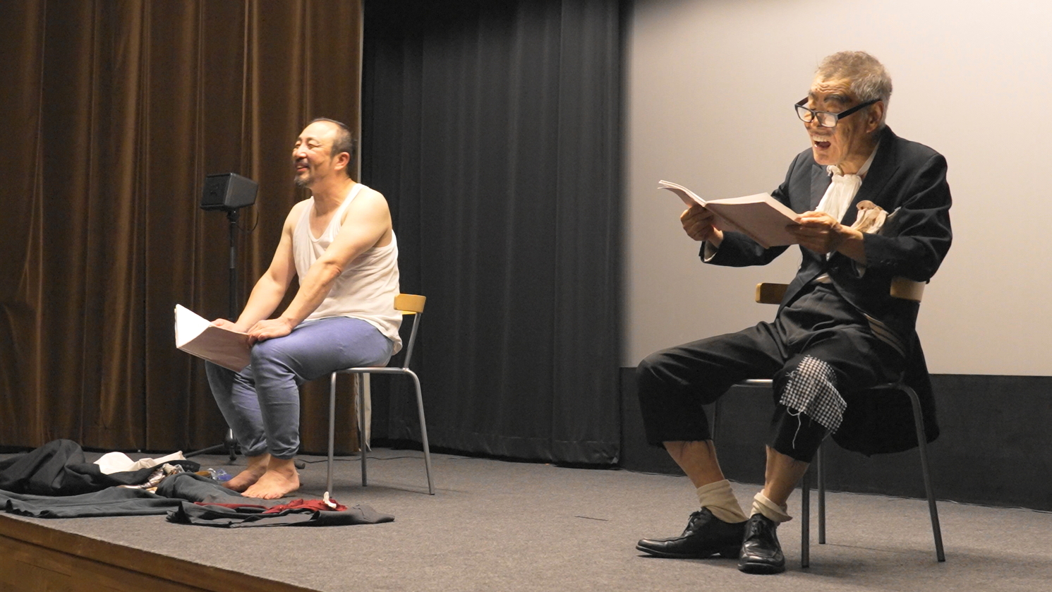 柄本明＆西本竜樹の全国巡演朗読劇の記録 『今は昔、栄養映画館の旅』